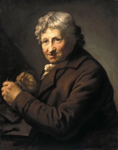 Duits: Daniel Nikolaus Chodowiecki (1726-1801). Um 1800/ 1801 Portret van Daniel Nikolaus Chodowiecki door Anton Graff