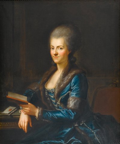 Portret van Elisabeth Sulzer door Anton Graff