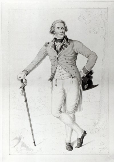 Thomas Bruce, 7e Graaf van Elgin, gegraveerd door George Perfect Harding, 1787 door Anton Graff