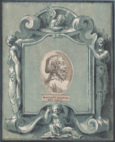 Frontispice, voor 1749 door Anton Maria Zanetti