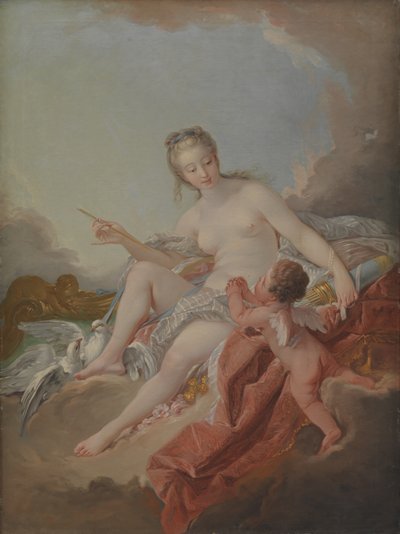 Venus en Amor door Anton Muller