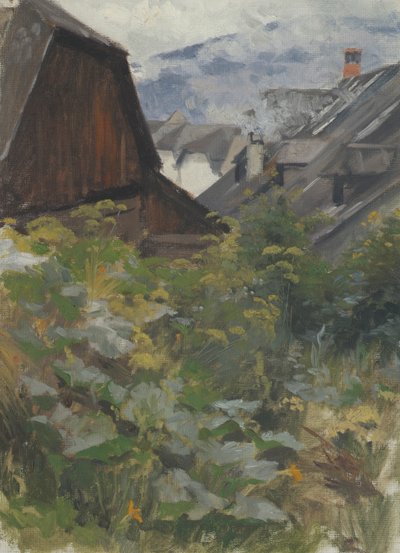 Dorpstudie door Anton Nowak