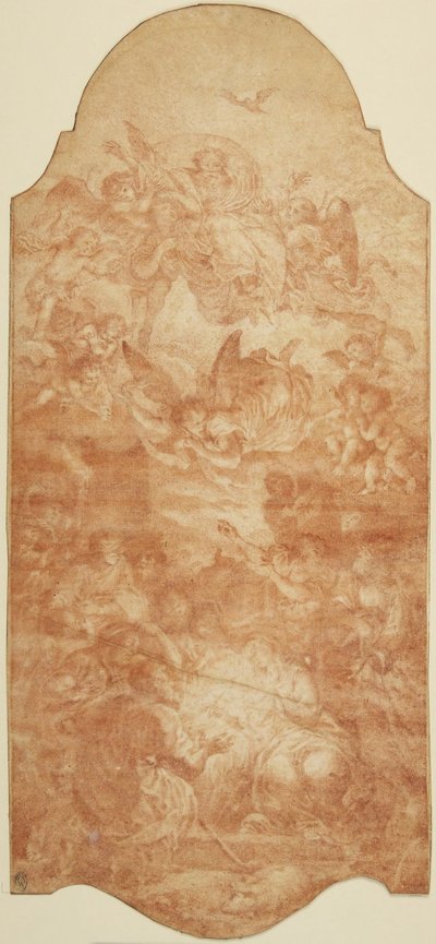 Geburt Christi door Anton Raphael Mengs