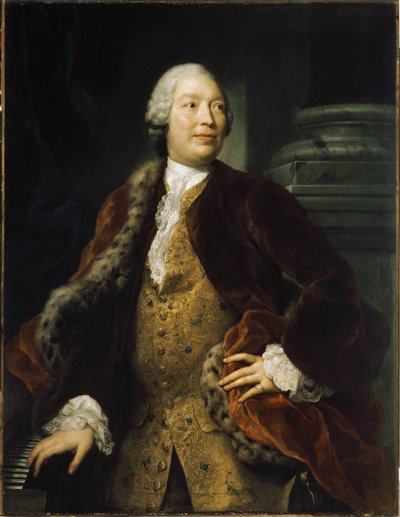 Portret van Domenico Annibali door Anton Raphael Mengs