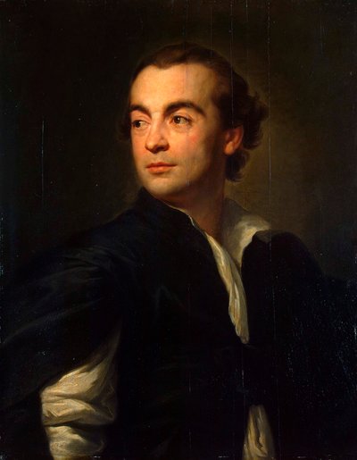 Portret van de Kunsthistoricus en Archeoloog Johann Joachim Winckelmann door Anton Raphael Mengs