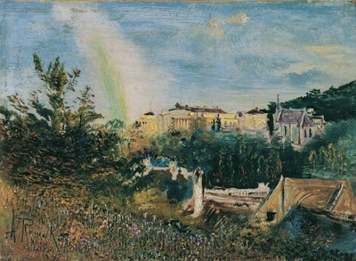 De Weilburg bij Baden door Anton Romako