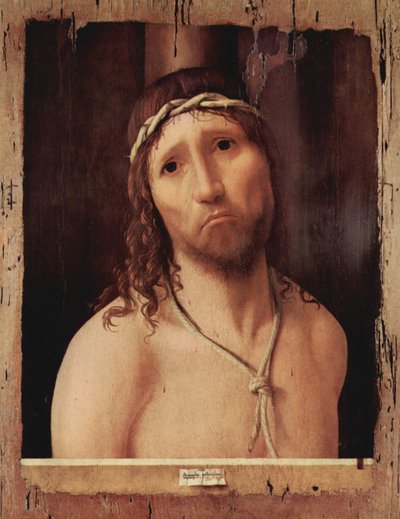 Ecce Homo door Antonello da Messina