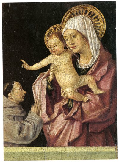Madonna met kind door Antonello da Messina