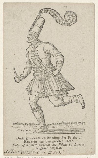Man in Oosterse kleding door Antoni van Leest