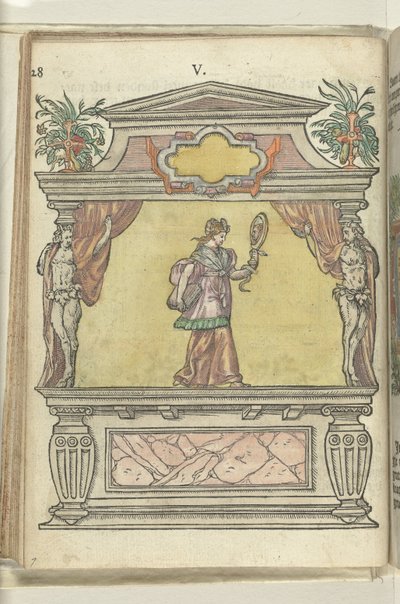 Toneel met personificatie van de Waarheid, 1578 door Antoni van Leest