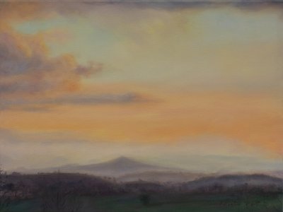 Welsh Mountains, 2022 door Antonia Myatt