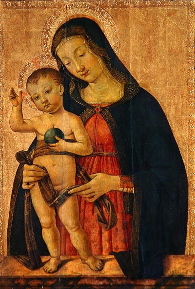 Madonna en kind door Antoniazzo Romano