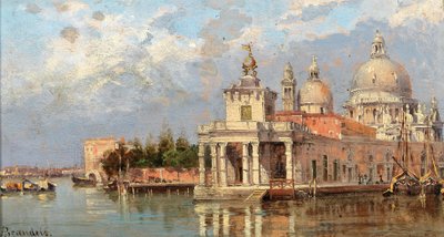 Antonietta Brandeis Dogana en Santa Maria della Salute door Antonietta Brandeis