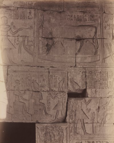 Deir el-Medineh, Heilige Barge door Antonio Beato