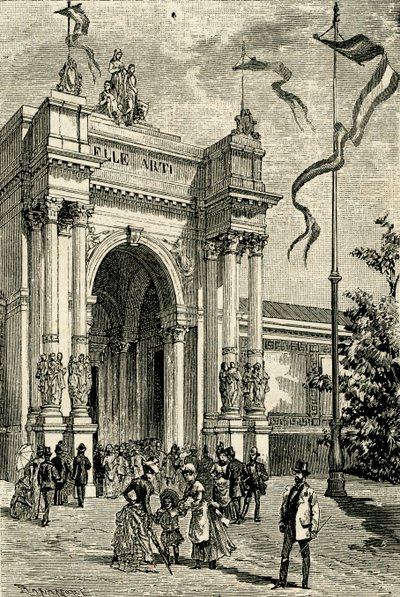 Paviljoen voor Schone Kunsten, Emilian Expositie door Antonio Bonamore
