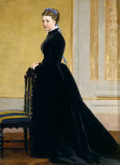 Schets voor Portret van Dame door Antonio Ciseri