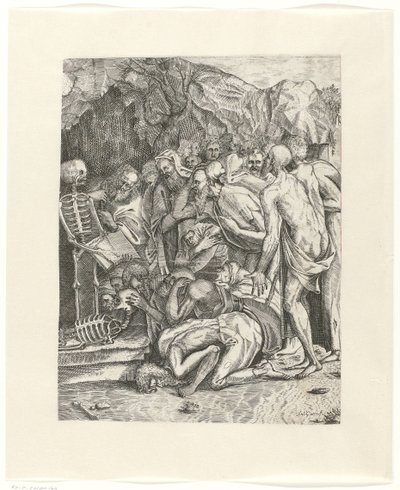 Allegorie op de Dood door Antonio Gucci