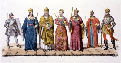 Leiders en Koningen van Hongarije, uit 