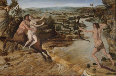 Hercules en Deianira, ca.1475-80 door Antonio Pollaiuolo