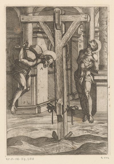 Ophanging aan kruis door Antonio Tempesta