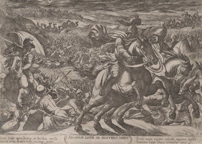 Plaat 2: Abraham Bevrijdt Zijn Neef Lot, uit 