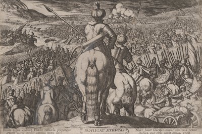 Plaat 5: De Nederlaag van de Ethiopiërs, uit 
