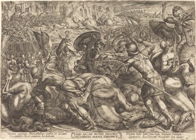 De inname van de stad Jericho door Antonio Tempesta
