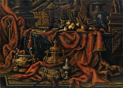 Zilverwerk, fruit en snoepschaal door Antonio Tibaldi