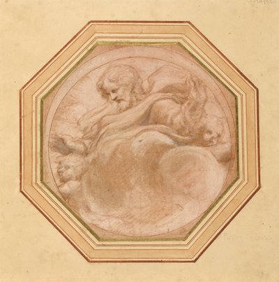 Correggio - Christus in Glorie, 87.GB.90 door Antonio da Correggio