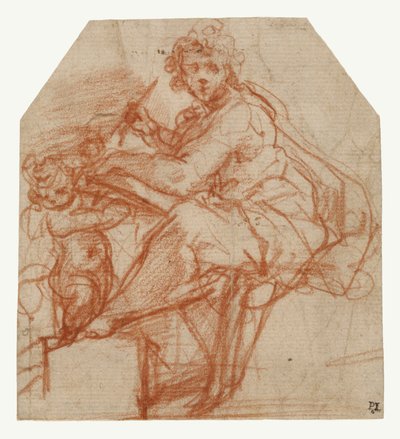 Correggio - Matteüs, 91.GB.4 door Antonio da Correggio