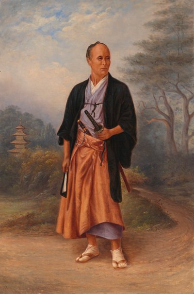 Japanse man door Antonion Zeno Shindler