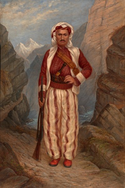 Kurd Man door Antonion Zeno Shindler
