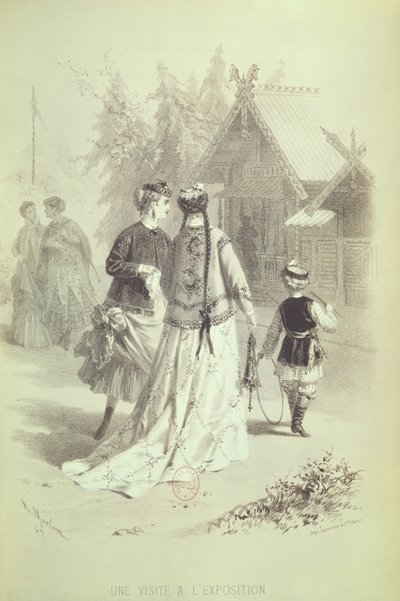 Een bezoek aan de Wereldtentoonstelling in Parijs in 1867 door Antony Paul Emile Morlon