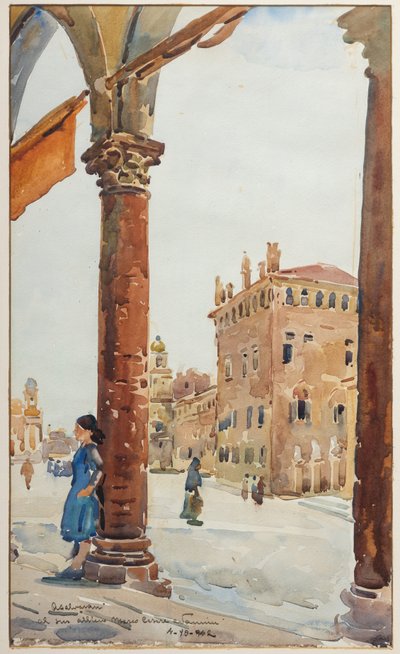 Plein in Carpi door Arcangelo Salvarani