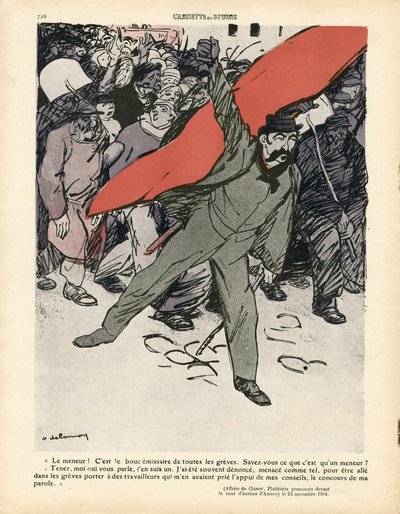 De Boterplaat, nummer 410, Satirisch in kleuren door Aristide Delannoy