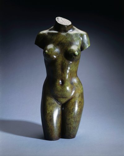 Torso van een jonge vrouw door Aristide Maillol