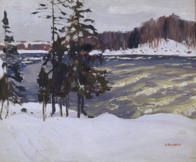 Imatra, 1912 door Arkadij Aleksandrovic Rylov