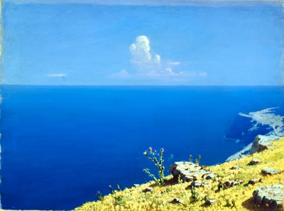 De zee bij de Krim, ca. 1860-1900 door Arkhip Ivanovich Kuindzhi
