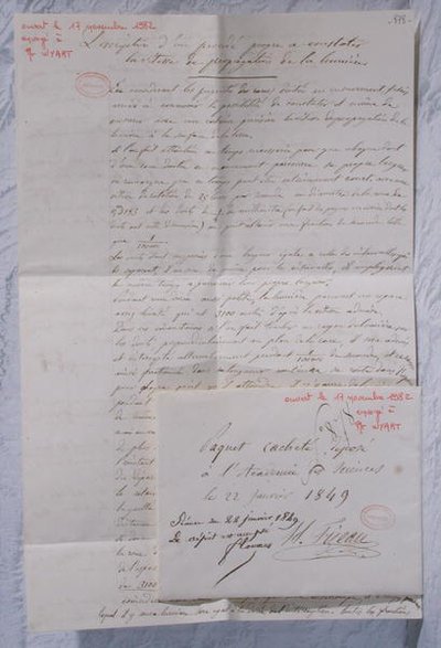 Brief waarin Fizeau