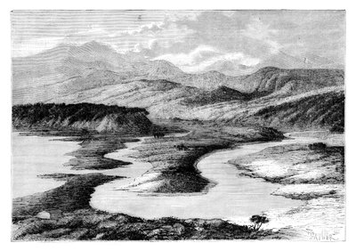 De Dui Vallei, Sachalin, Rusland, 1895 door Armand Kohl