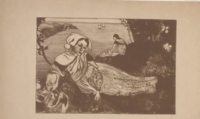 La Primavere (Primavera) 1894 door Armand Séguin