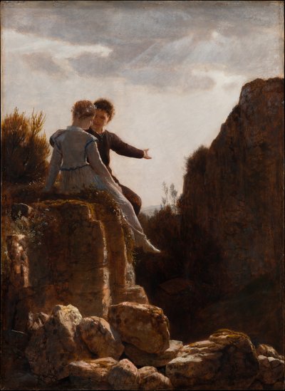 De huwelijksreis door Arnold Böcklin