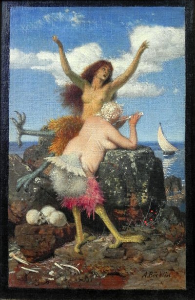 Sirenes door Arnold Böcklin