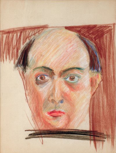 Zelfportret door Arnold Schönberg