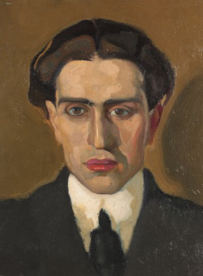 Zelfportret door Aroldo Bonzagni