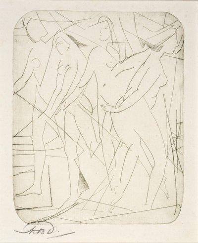 Andante door Arthur B. Davies