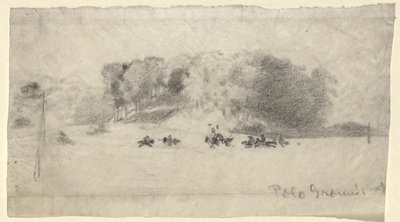 Polo Velden door Arthur B. Davies