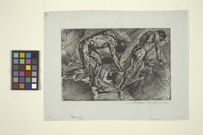 Opstand door Arthur Bowen Davies