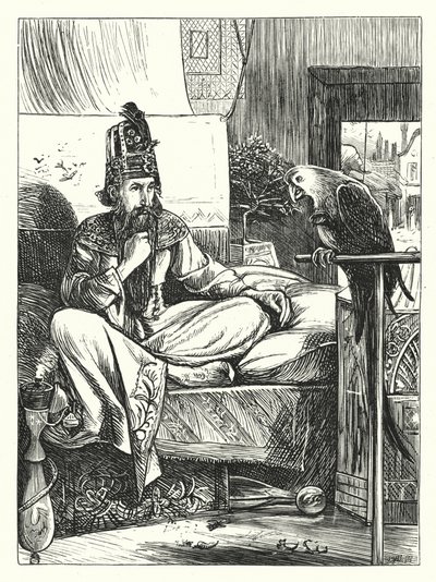 De Papegaai van de Vizier door Arthur Boyd (after) Houghton