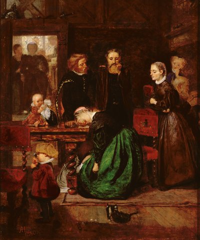 De Leugen door Arthur Boyd Houghton
